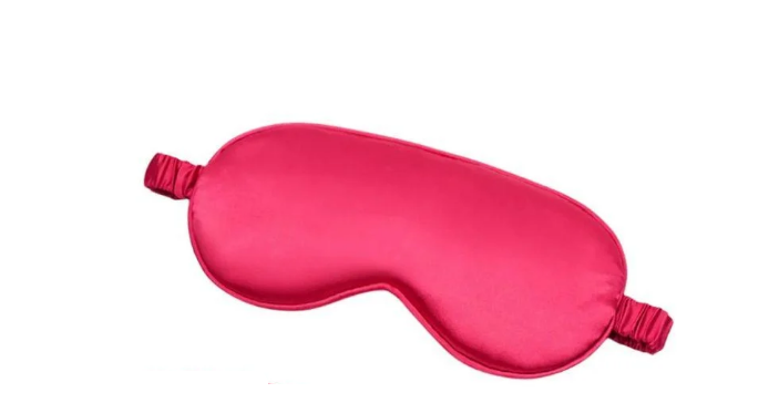 Шелковая маска для сна Famous Care 1 шт. Красный (А000007-4)