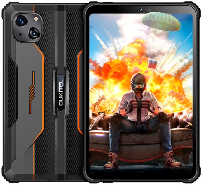 Планшет захищений Oukitel RT6 10,1" 8/256 Гб 20000 мАг Black/Orange - фото 4