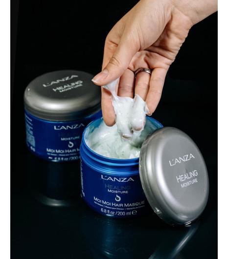 Маска для волос LʼANZA Healing Moisture Moi Moi Hair Masque 200 мл (11707) - фото 3 Маска для волос LʼANZA Healing Moisture Moi Moi Hair Masque 200 мл (11707) - фото 3