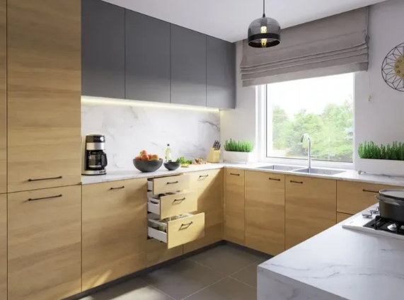 Висувна система GTV MODERN BOX PRO L-450 середній H-135 Білий (PB-MBPRO-KPL450B1) - фото 3 Висувна система GTV MODERN BOX PRO L-450 середній H-135 Білий (PB-MBPRO-KPL450B1) - фото 3