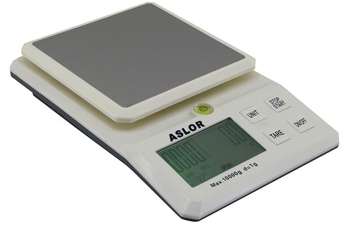 Весы Aslor QZ-168 бариста с таймером 10 кг 1 г