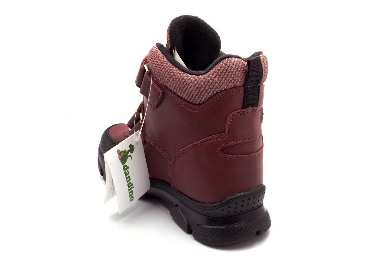 Черевики зимові для дівчаток Dandino 22b-04/21 р. 21 Бордовий - фото 3 Черевики зимові для дівчаток Dandino 22b-04/21 р. 21 Бордовий - фото 3
