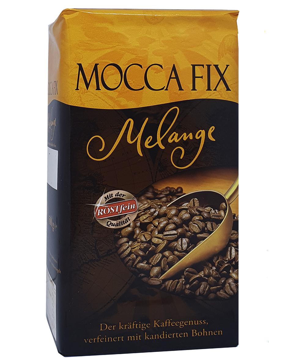 Кофе Mocca Fix Melange с ароматом карамели молотый Röstfein Kaffee 500 г (113)