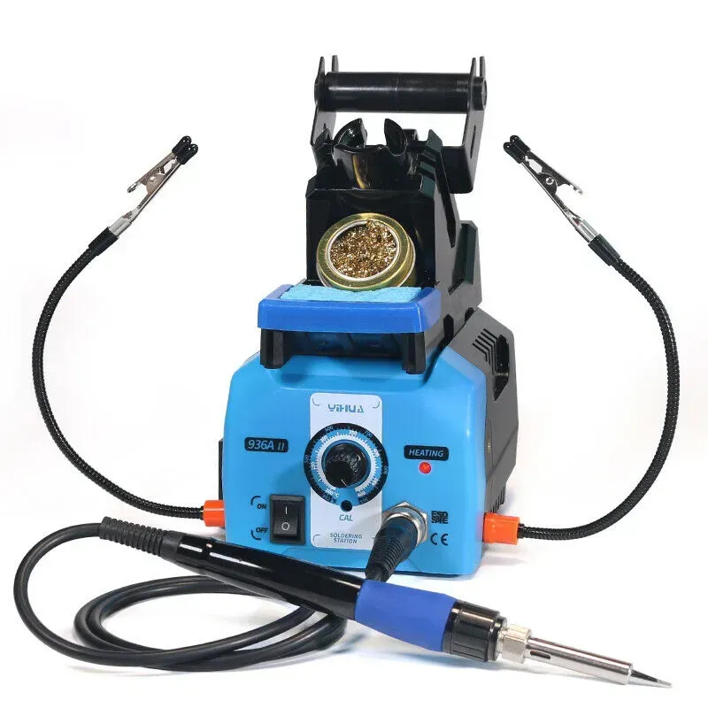 Паяльная станция YIHUA 936A-II 34W max 120W 200-480°C Синий (2570116057)
