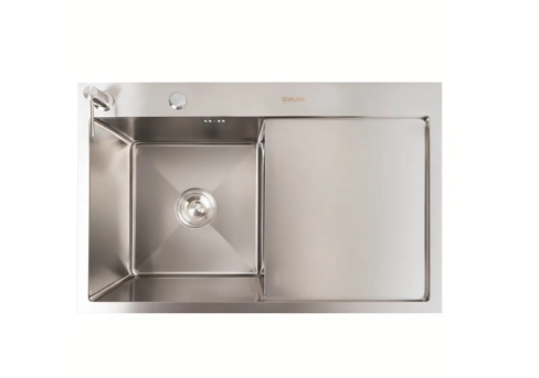 Мойка кухонная Valeso Handmade нержавеющая сталь 78x50 см (30306360)