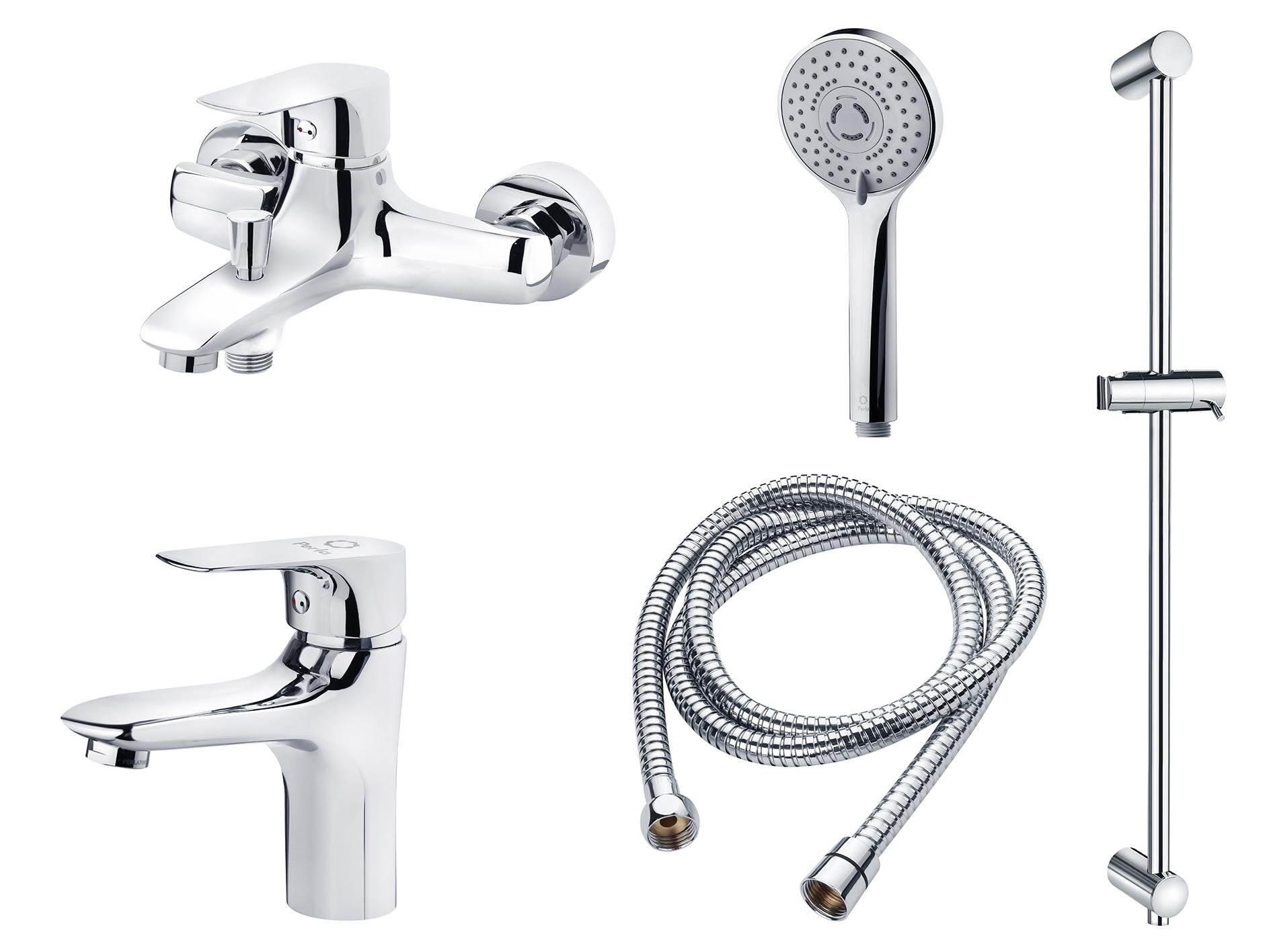 Набор смесителей Perla Hunt 10604-Д (PSH604+PSH603+PSF1031)