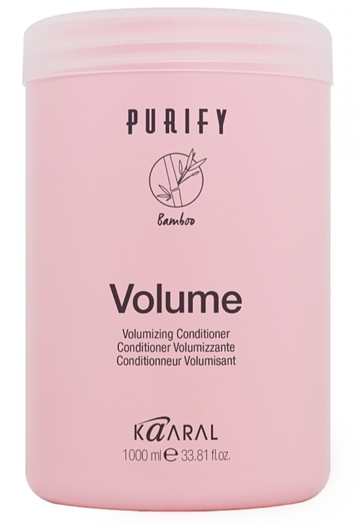 Кондиционер-крем Kaaral Purify Volume Conditioner для тонких волос 1000 мл (1208N)