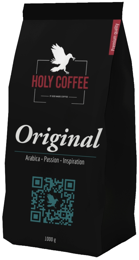 Кава натуральна смажена в зернах Holy Coffee Original 1 кг (1010524)