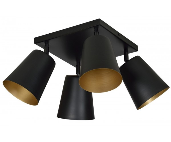 Потолочный светильник Prismo 4 S/BL&G (PL-0003910 M/BG)