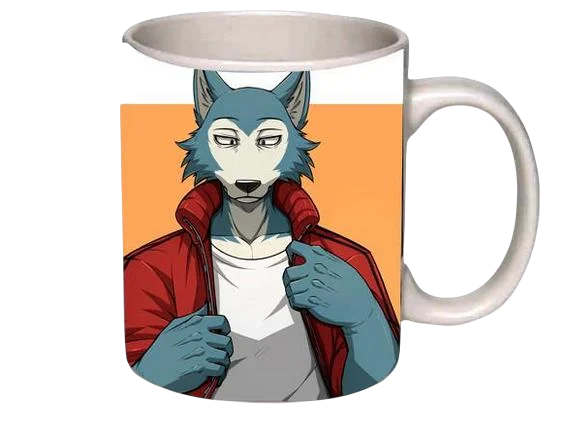 Чашка аніме Легоші Видатні звірі Білий (z0386)