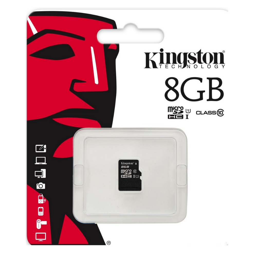 Карта памяти Kingston Industrial C10 A1 pSLC Card Single Pack без адаптера (SDCIT2/8GBSP) - фото 2