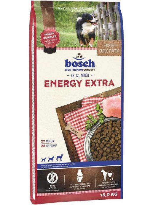 Корм для собак Bosch HPC Extra Energy с высоким уровнем активности 15 кг