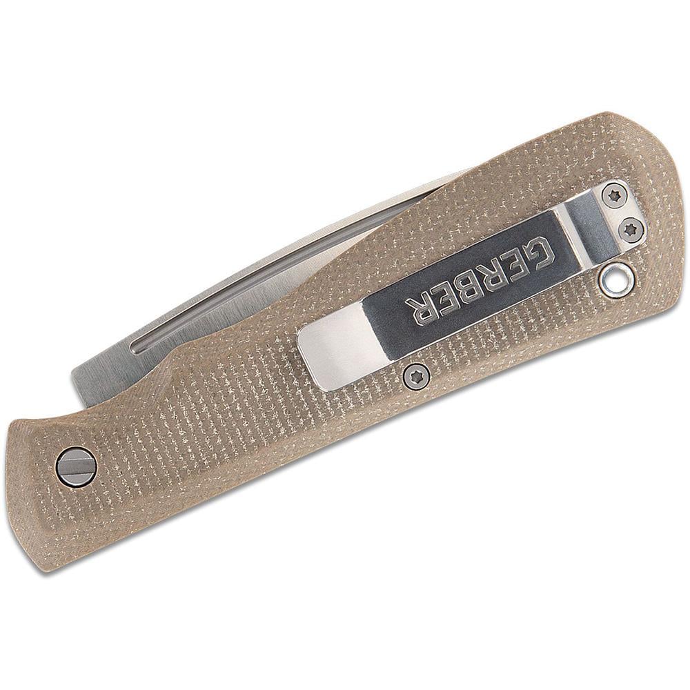 Ніж мисливський туристичний Gerber Mansfield Micarta 8 см Natural (1064424) - фото 3 Ніж мисливський туристичний Gerber Mansfield Micarta 8 см Natural (1064424) - фото 3