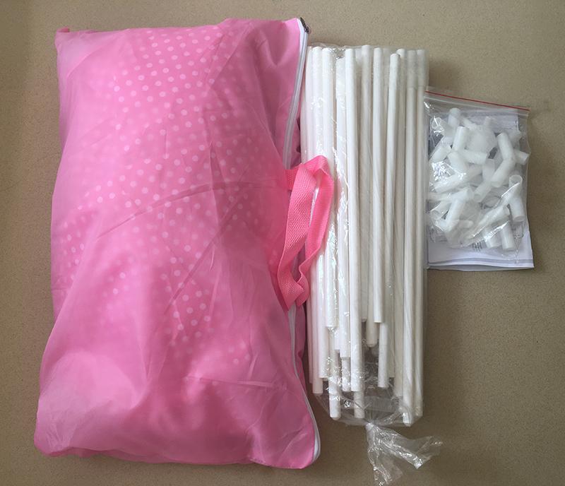 Палатка детская Kruzzel Розовый (6104) - фото 9 Палатка детская Kruzzel Розовый (6104) - фото 9