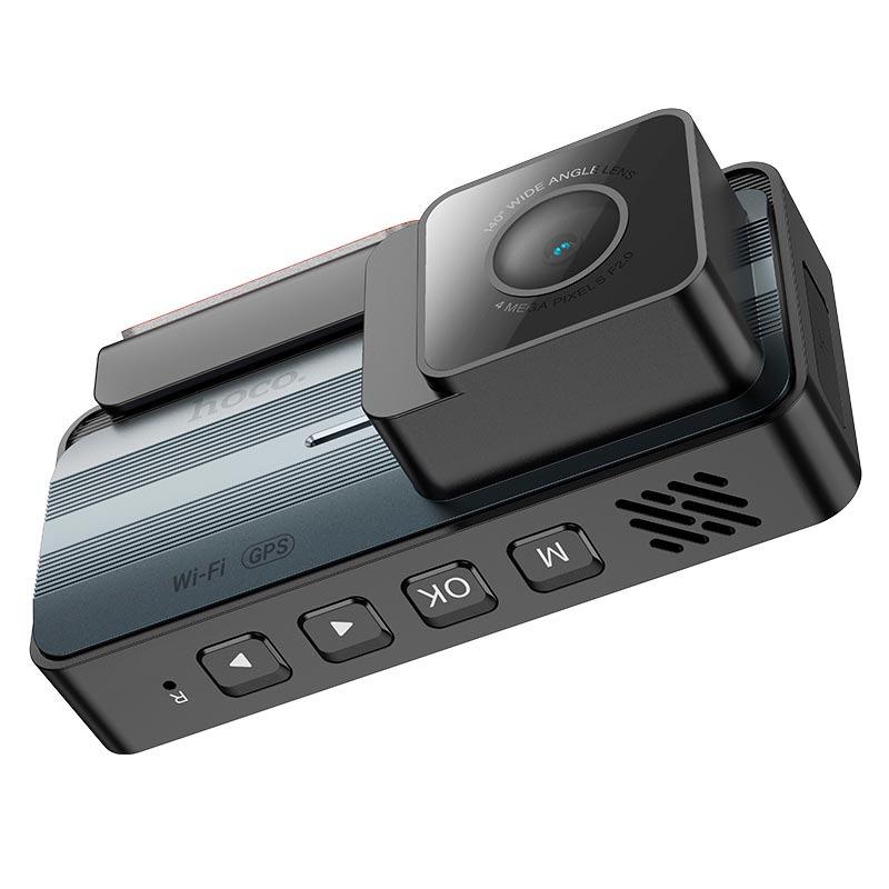 Відеореєстратор Hoco DV11 3,69" driving recorder 2K display GPS Grey (3af17f53) - фото 3