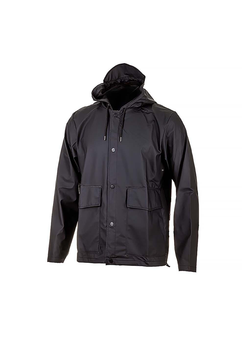 Куртка чоловіча Rains Jackets M-L Чорний (7d1826-Black M-L)