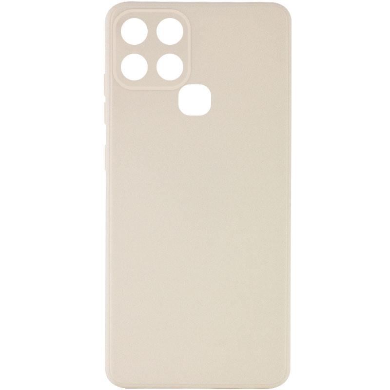 Противоударный силиконовый чехол Epik для Infinix Smart 6 Full Camera Бежевый/Antigue White