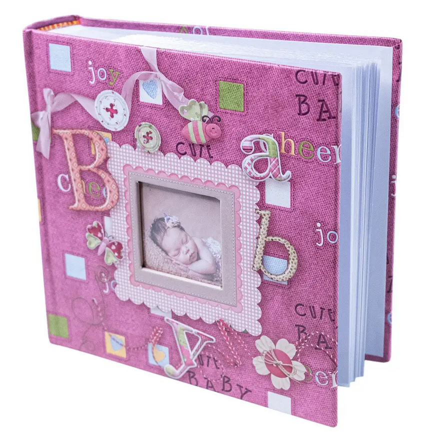 Альбом детский Baby joy на 200 фото 10х15 см Pink (2092813059)