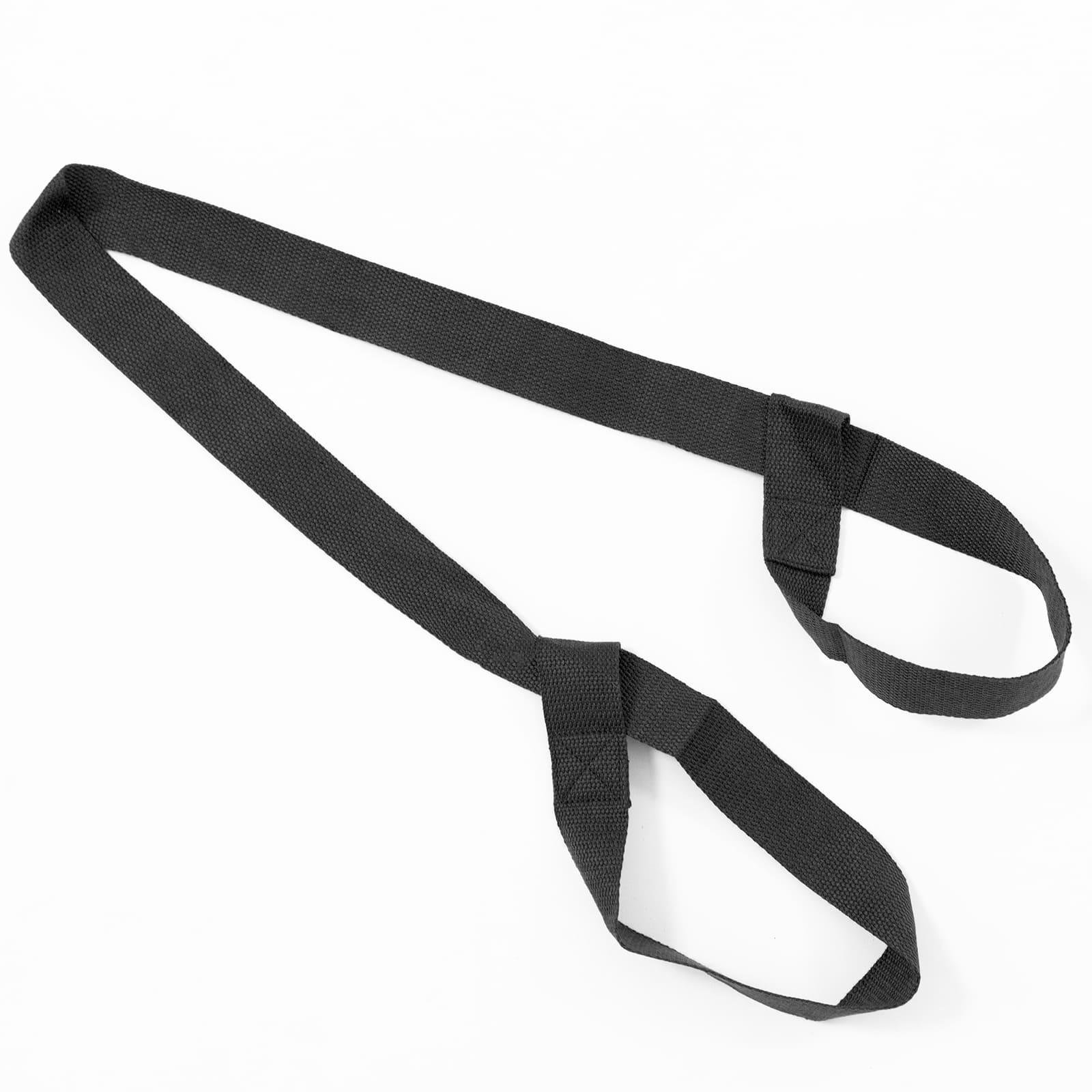 Ручка для переноски коврика OSPORT для йоги и фитнеса Черный (OF-0290)