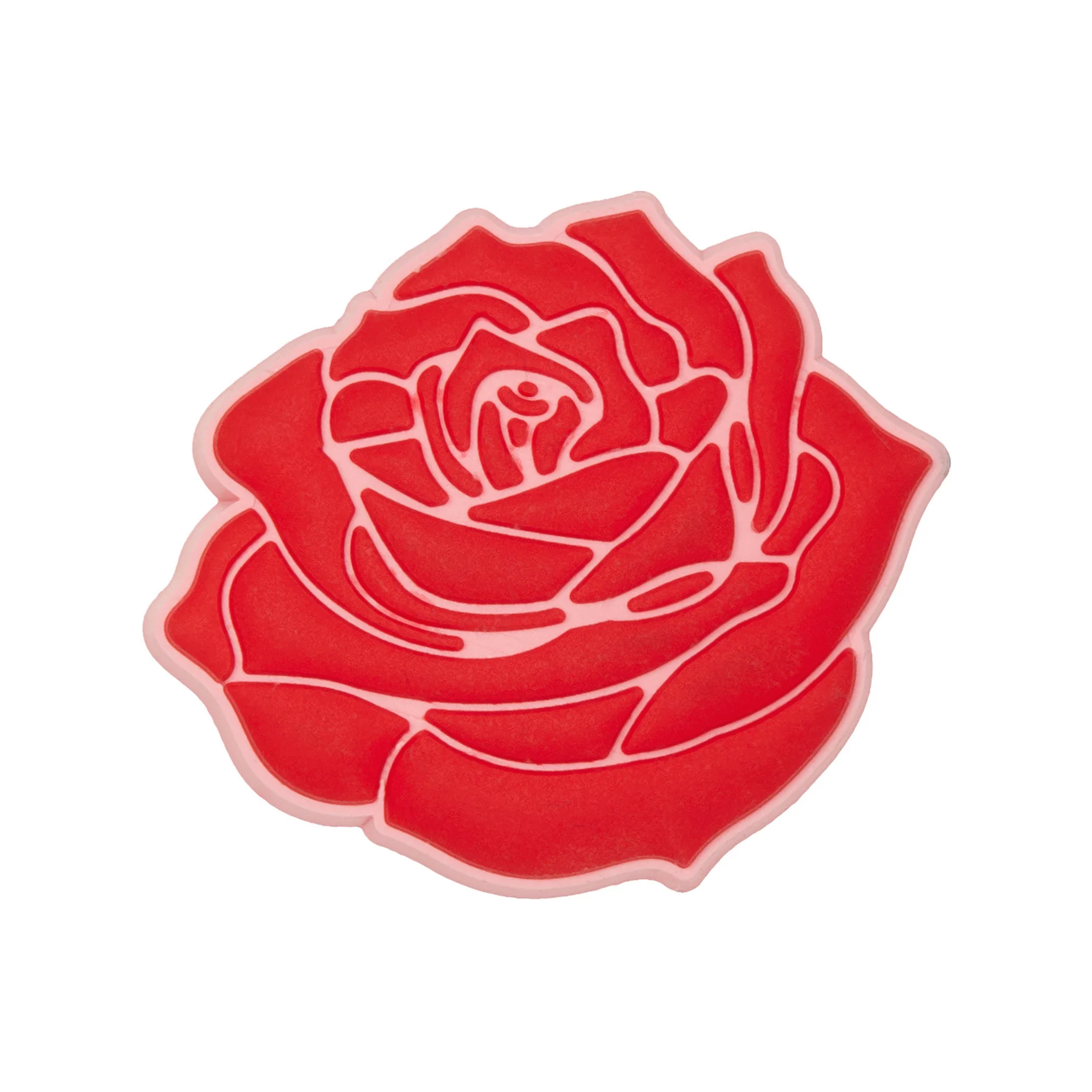 Джибитс для обуви JIBBITZ Роза №1218 Красный (JIB1218)