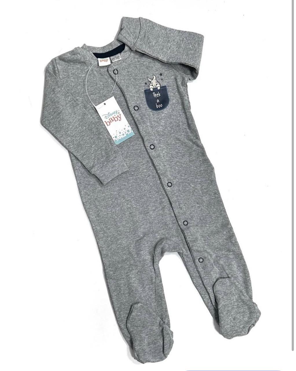 Чоловічок на замку до низу Lupilu 80 см на 9-12 міс. Сірий (2767172841)