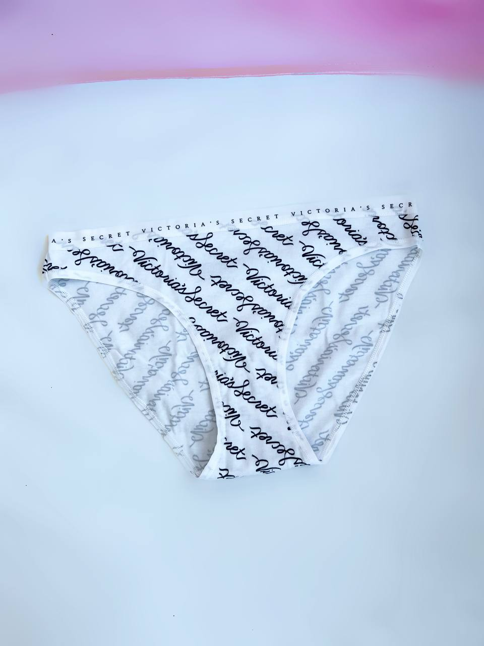 Труси Victoria's Secret Stretch Cotton Bikini Panty S Білий (27305273)