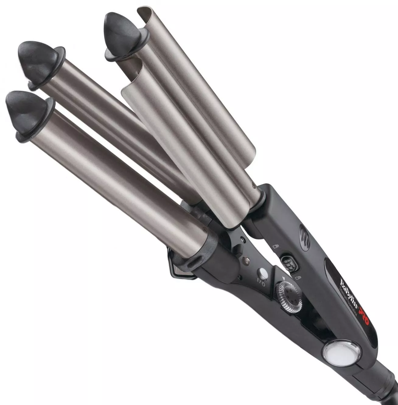 Плойка-волна для волос BaByliss PRO Titanium Tourmaline BAB2269TTE 22/19/22 мм Черный (PH00703)