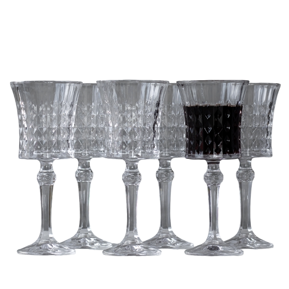 Набор бокалов Elisey 9108-001 Винный бриз стекло 250 мл 8,8х20,5 см 6 шт. (118-81-9108-001)