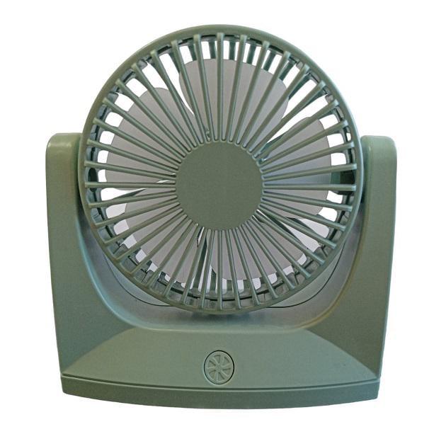 Вентилятор настольный аккумуляторный DianDi Mini Fan DD5575 с USB-зарядкой Бирюзовый Вентилятор настольный аккумуляторный DianDi Mini Fan DD5575 с USB-зарядкой Бирюзовый