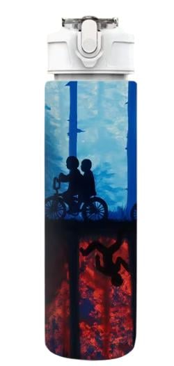 Детская бутылка для воды с трубочкой Stranger Things 750 мл (35110105)