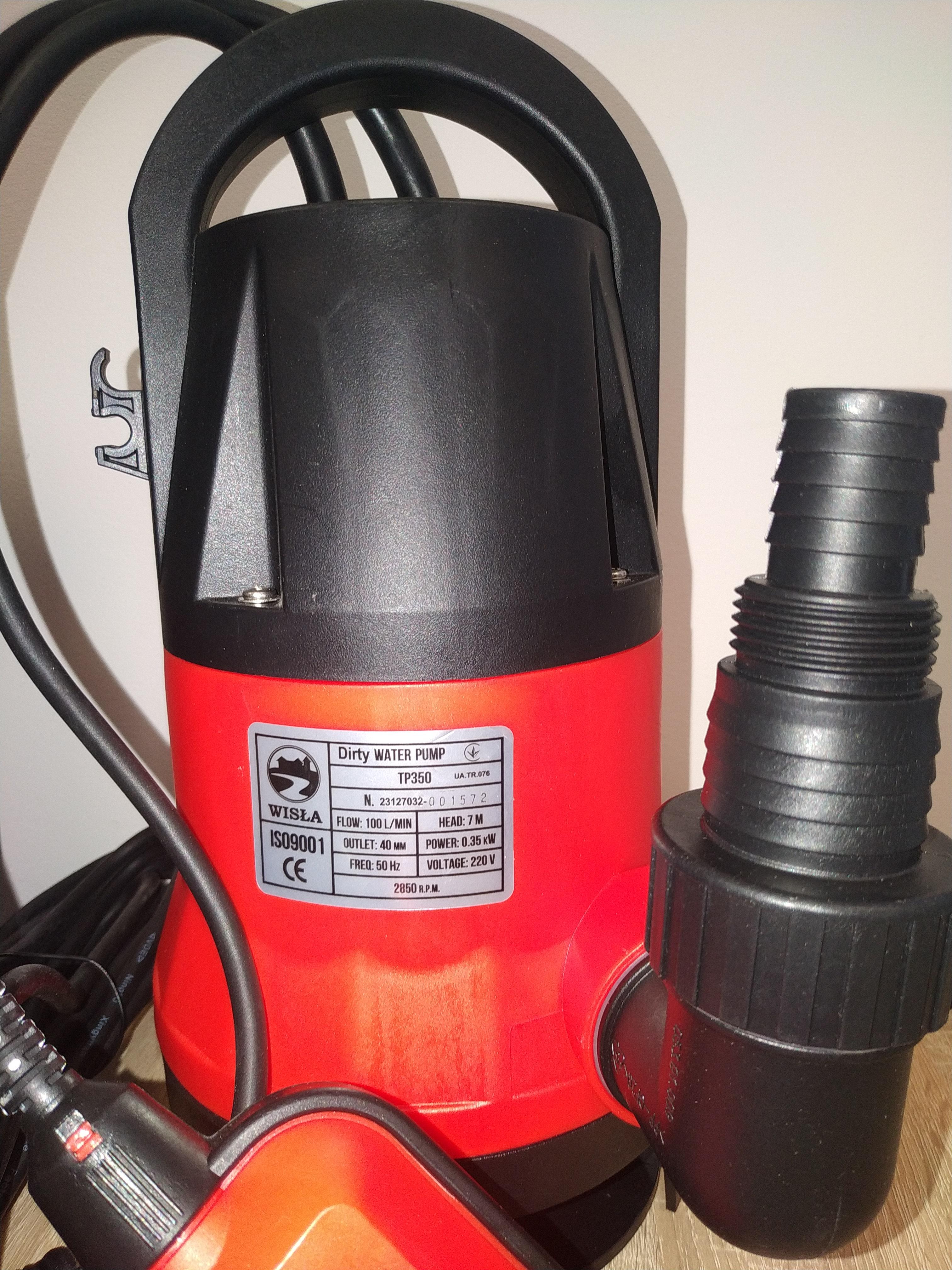 Насос дренажный Wisla TP-250 Hmax 6 м Qmax 5 куб. м 0,25 кВт - фото 9 Насос дренажный Wisla TP-250 Hmax 6 м Qmax 5 куб. м 0,25 кВт - фото 9