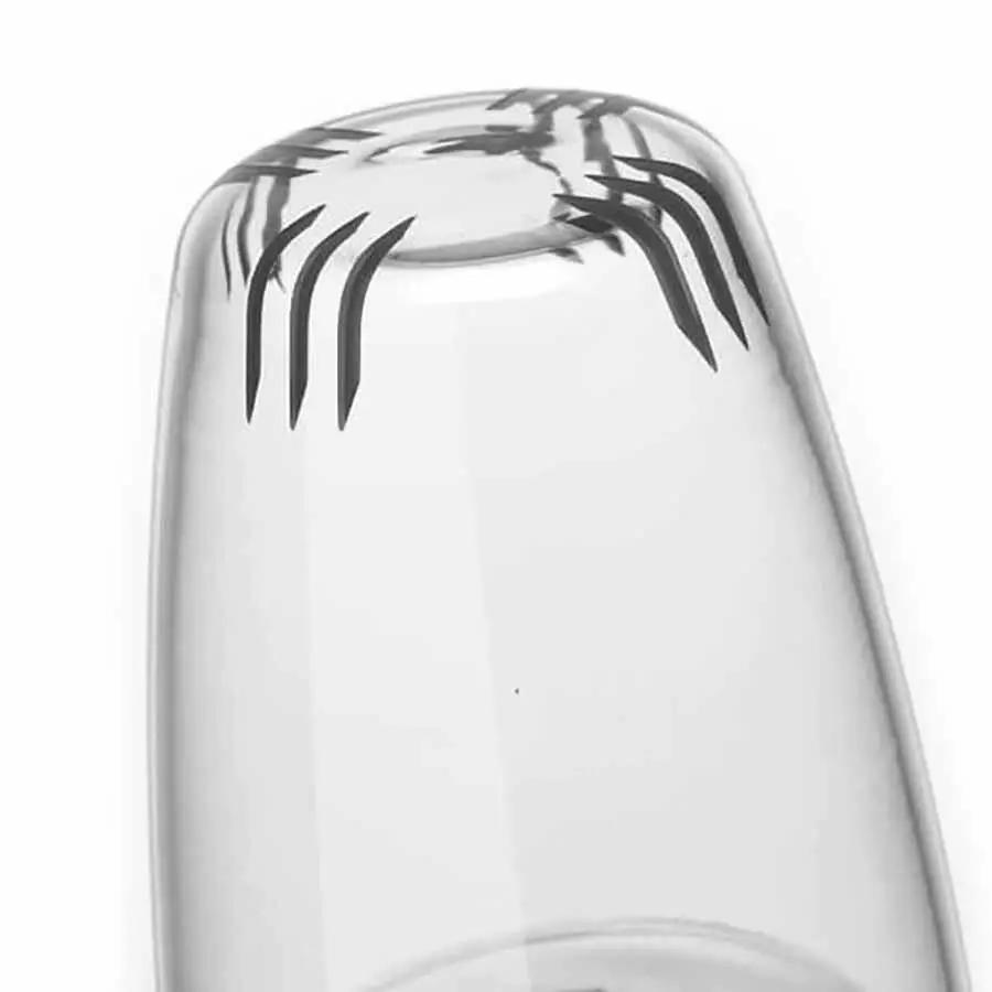 Стакан-заварник стеклянный Crane 350 мл с двойными стенками (QH-TD15) - фото 6