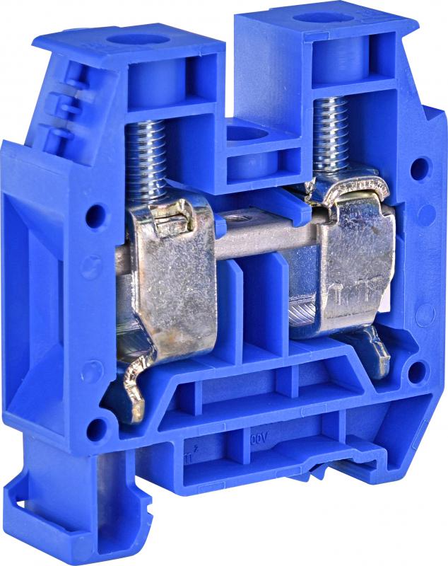 Клема гвинтова набірна ETI ESC-CBC.35B 125А 35 мм2 х 56х16х63 мм Синій (3903049)