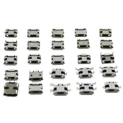 MicroUSB разъем 5-ти контактный 25 шт. (292)