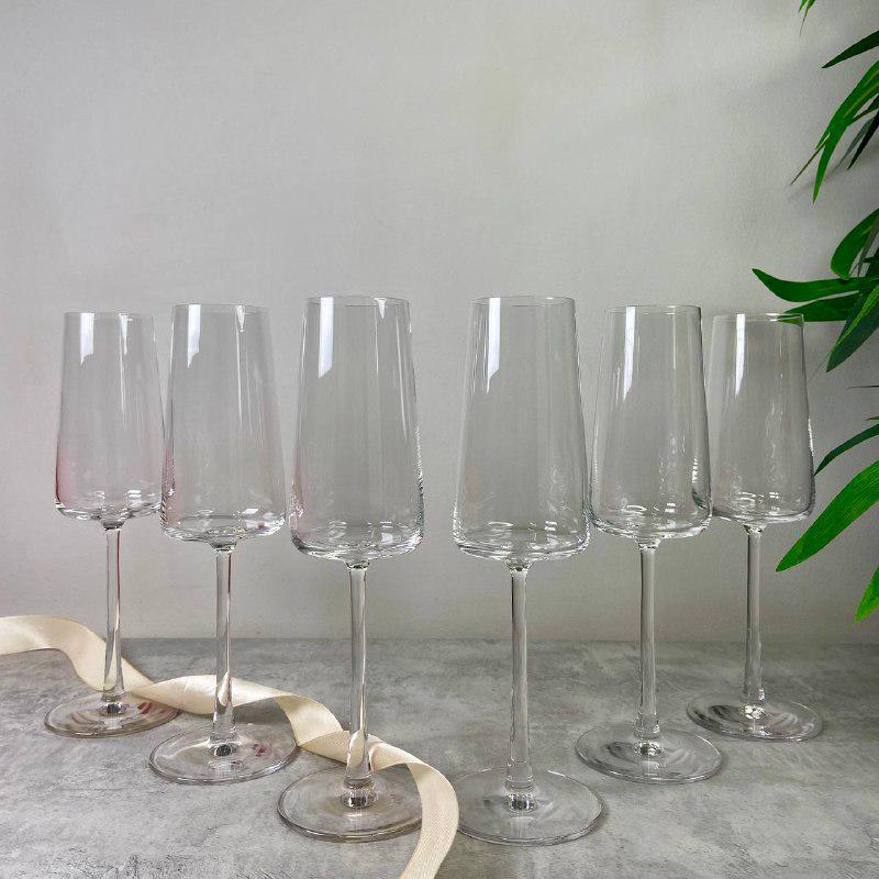 Набір келихів для шампанського Stölzle Lausitz Power 240 мл 6 шт. (1590029-1) - фото 1 Набір келихів для шампанського Stölzle Lausitz Power 240 мл 6 шт. (1590029-1) - фото 1