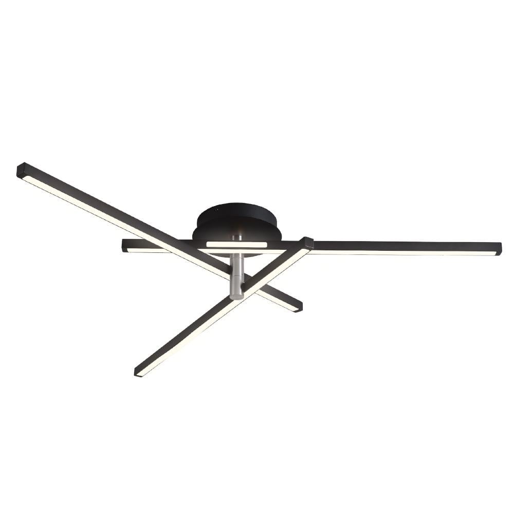 Светильник Violux LED RIXOS 60W 4000K IP20 поворотный Песочно-черный (220595) Светильник Violux LED RIXOS 60W 4000K IP20 поворотный Песочно-черный (220595)