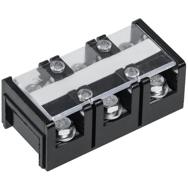 Колодка клемна в корпусі CHINT TC-1503 3P 15A 600V (561018)