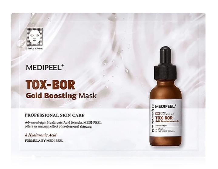 Маска інтенсивна поживна для підвищення пружності шкіри MEDI-PEEL Tox-Bor Gold Boosting Mask 25 мл (8809941822007)
