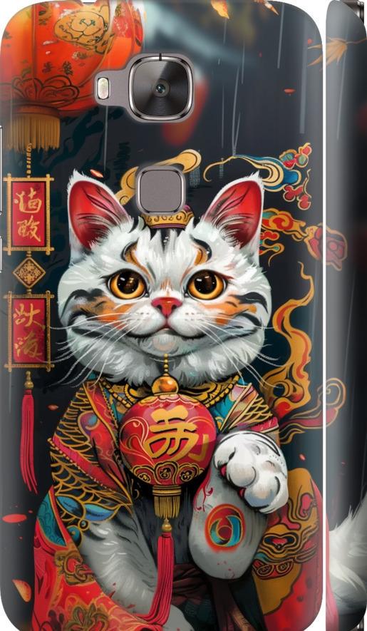 Чехол на Huawei G8 China Cat v2 (6135m-493-42517) Чехол на Huawei G8 China Cat v2 (6135m-493-42517)