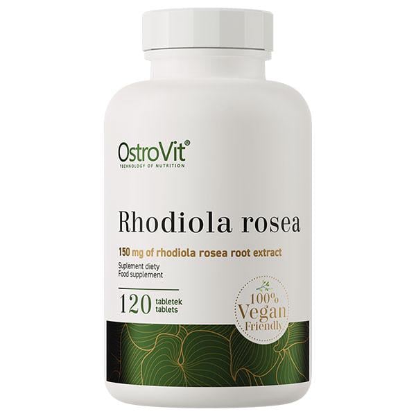 Естественная добавка для спорта OstroVit Vege Rhodiola Rosea 120 таб. (000026677)