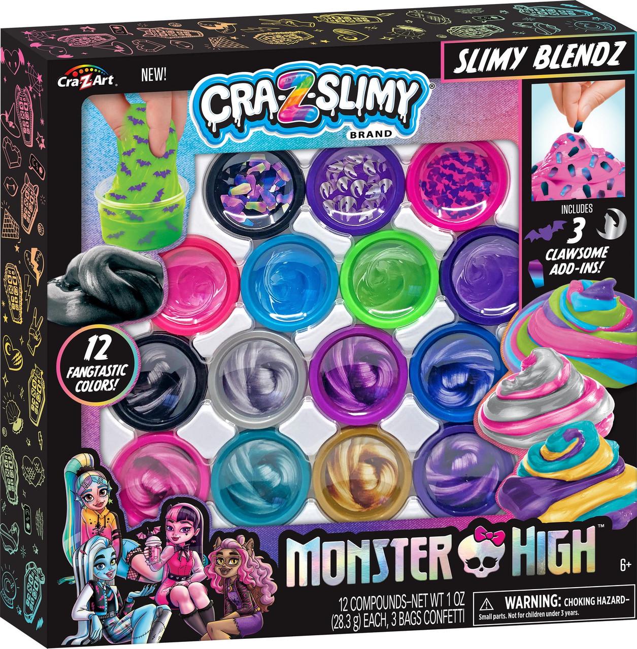 ᐉ Набір слаймів Cra-Z-Art Monster High Slimy Blendz 15 шт