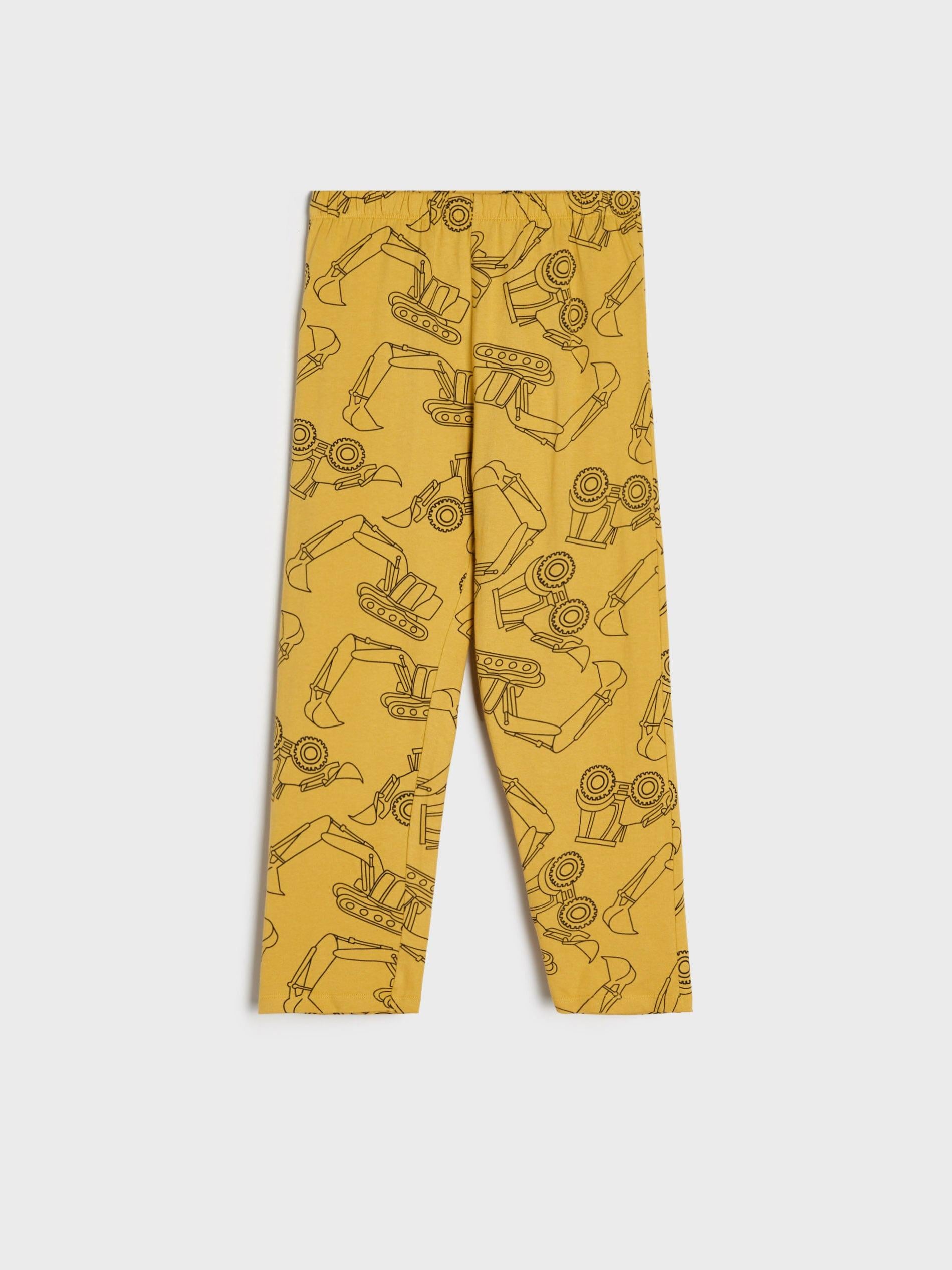 Брюки Sinsay 7170C Трактор 122 см Желтый