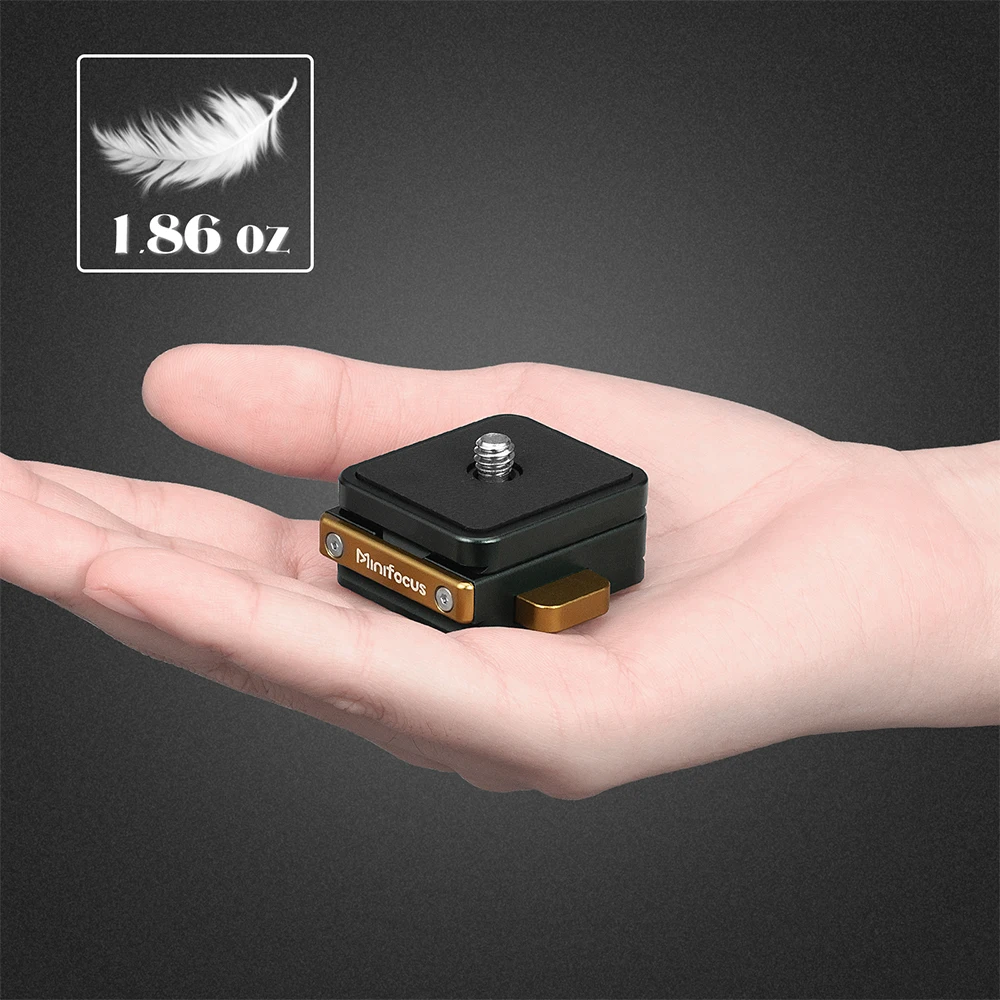 Пластина для монтажу на штатив швидкознімна Minifocus S4211 Arca Swiss Quick Release Mount Lock QR System Clamp Switch Kit Black (S4211) - фото 4 Пластина для монтажу на штатив швидкознімна Minifocus S4211 Arca Swiss Quick Release Mount Lock QR System Clamp Switch Kit Black (S4211) - фото 4