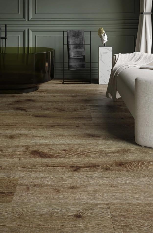 Ламинат виниловый Barlinek SPC LVT Next Step Large DLE с подкладкой Дуб Coffee (29679241) - фото 4