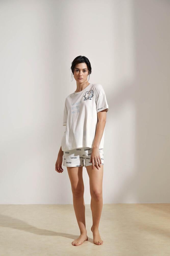 Пижама Hays 36213-TKM24Y-001-117B женская L Кремовый