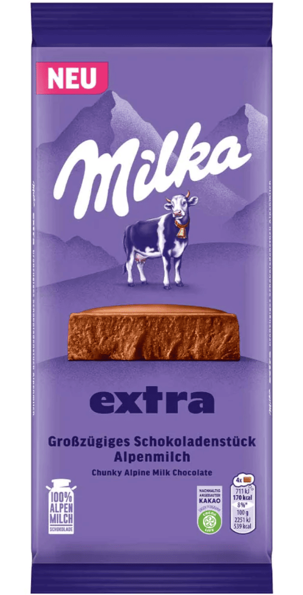 Шоколад Milka Extra Alpine Milk Chocolate 190 г (2822353157) Шоколад Milka Extra Alpine Milk Chocolate 190 г (2822353157)