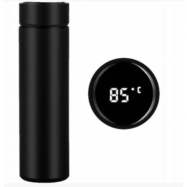 Термос Unique UN-1006 із датчиком температури 500 мл Чорний - фото 9 Термос Unique UN-1006 із датчиком температури 500 мл Чорний - фото 9