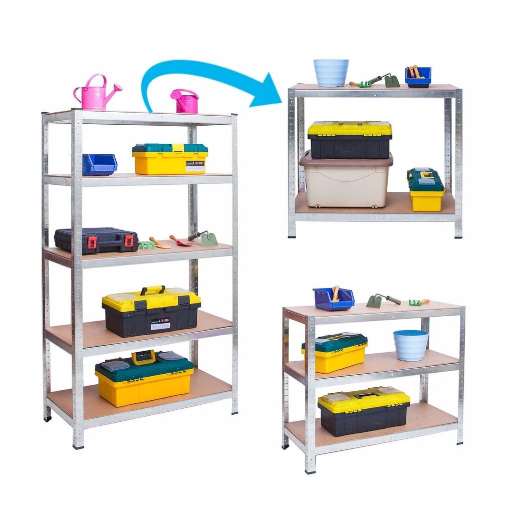 Стеллаж металлический Homart G150 150х75х35 см (9912) - фото 3