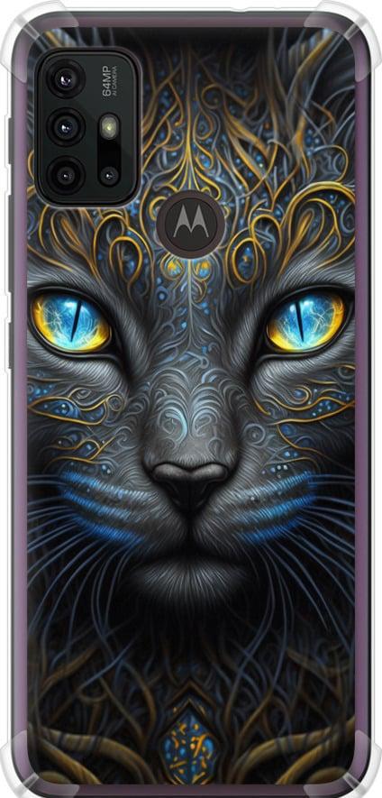 Чехол на Motorola Moto G10 Кошка (5548sp-2319-42517)