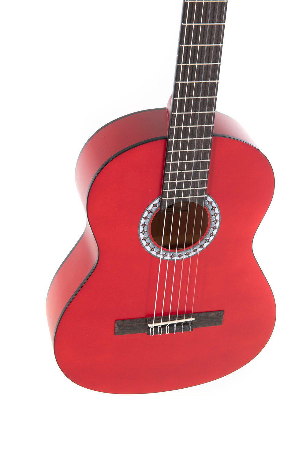 Классическая гитара GEWA Basic 3/4" Transparent Red (G-PS510143) - фото 3